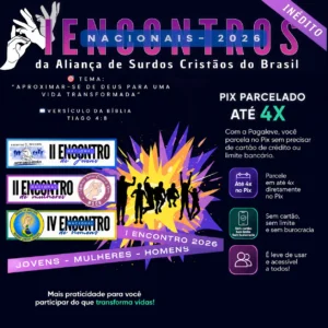 1ºEncontros Nacionais 2026 - Pix Parcelado